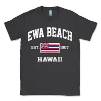 Smoke ewa beach hawaii hi vintage state athletic style t shirt Classic Tee - linhVisuals