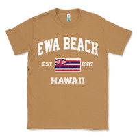 Toasted Coconut ewa beach hawaii hi vintage state athletic style t shirt Classic Tee - linhVisuals