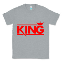 Heather Grey king Classic Tee - linhVisuals