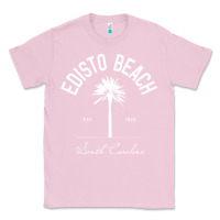 Bubblegum Pink edisto beach sc palm tree edisto beach gift pullover hoodie Classic Tee - linhVisuals