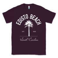 Plum edisto beach sc palm tree edisto beach gift pullover hoodie Classic Tee - linhVisuals