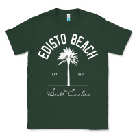 Sports Green edisto beach sc palm tree edisto beach gift pullover hoodie Classic Tee - linhVisuals