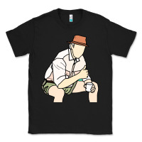 Black russell coight Classic Tee - linhVisuals