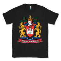 Black wigan warriors Classic Tee - linhVisuals