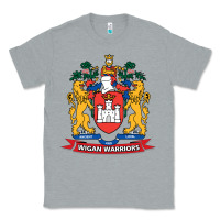 Heather Grey wigan warriors Classic Tee - linhVisuals