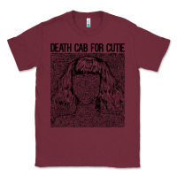 Burgundy death cab for cutie Classic Tee - linhVisuals