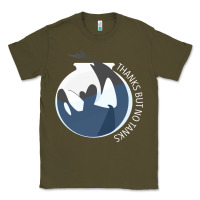 Army Green thanks but no tanks Classic Tee - linhVisuals
