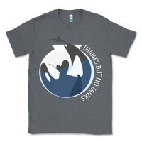 Charcoal Heather thanks but no tanks Classic Tee - linhVisuals