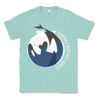 Seafoam thanks but no tanks Classic Tee - linhVisuals