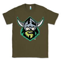 Army Green canberra raiders Classic Tee - linhVisuals