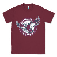 Burgundy manly warringah sea eagles Classic Tee - linhVisuals