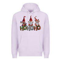 Lilac ho ho. ho gnomes Premium Hoodie - BarkalooDesign