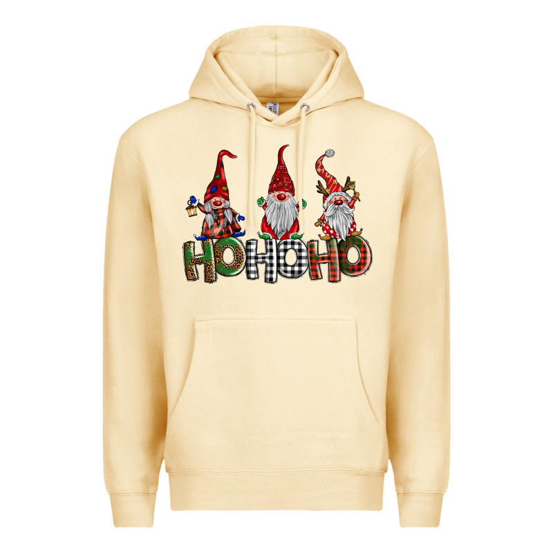 Ho Ho. Ho Gnomes Premium Hoodie by BarkalooDesign | Teevron