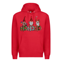 Red ho ho. ho gnomes Premium Hoodie - BarkalooDesign