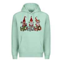 Seafoam ho ho. ho gnomes Premium Hoodie - BarkalooDesign