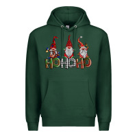 Sports Green ho ho. ho gnomes Premium Hoodie - BarkalooDesign