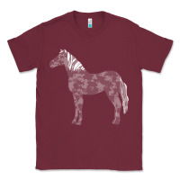 Burgundy horse lover t  shirthorse t  shirt (1) Classic Tee - linhVisuals