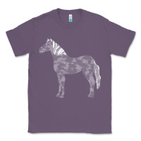 Lavender horse lover t  shirthorse t  shirt (1) Classic Tee - linhVisuals