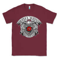 Burgundy dropkick murphy Classic Tee - linhVisuals