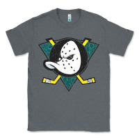 Charcoal Heather the mighty ducks classic Classic Tee - linhVisuals