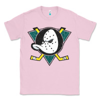 Bubblegum Pink the mighty ducks classic Classic Tee - linhVisuals