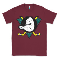 Burgundy the mighty ducks classic Classic Tee - linhVisuals