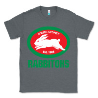 Charcoal Heather south sidney rabbitohs Classic Tee - linhVisuals