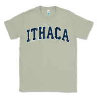 Matcha ithaca new york ny vintage sports design navy design t shirt Classic Tee - linhVisuals