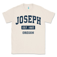 Natural joseph oregon or vintage sports established navy design t shirt Classic Tee - linhVisuals