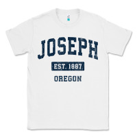 White joseph oregon or vintage sports established navy design t shirt Classic Tee - linhVisuals