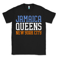 Black jamaica queens new york ny t shirt Classic Tee - linhVisuals
