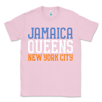 Bubblegum Pink jamaica queens new york ny t shirt Classic Tee - linhVisuals