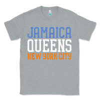 Heather Grey jamaica queens new york ny t shirt Classic Tee - linhVisuals