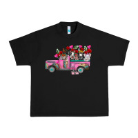 Black farm animals valentine truck Urban Heavy Tee - RacoonDesign