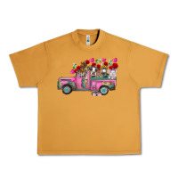 Peanut Butter farm animals valentine truck Urban Heavy Tee - RacoonDesign