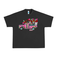 Pigment Black farm animals valentine truck Urban Heavy Tee - RacoonDesign