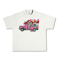 Pistachio farm animals valentine truck Urban Heavy Tee - RacoonDesign