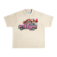 Sandshell farm animals valentine truck Urban Heavy Tee - RacoonDesign