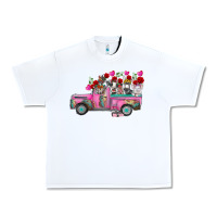 White farm animals valentine truck Urban Heavy Tee - RacoonDesign