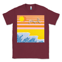 Burgundy Polo & Pan - Caravelle Classic Tee - linhVisuals