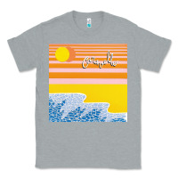Heather Grey Polo & Pan - Caravelle Classic Tee - linhVisuals