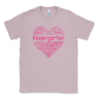 Lilac cute love heart kindergarten teacher valentines day womens Classic Tee - linhVisuals