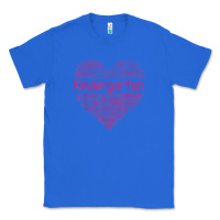 True Royal cute love heart kindergarten teacher valentines day womens Classic Tee - linhVisuals