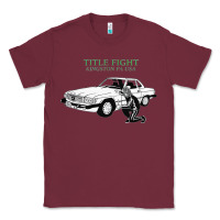 Burgundy Title Fight Trending Classic Tee - linhVisuals