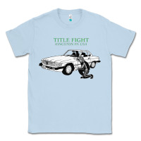 Dusty Blue Title Fight Trending Classic Tee - linhVisuals