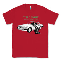 Red Title Fight Trending Classic Tee - linhVisuals