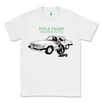 White Title Fight Trending Classic Tee - linhVisuals