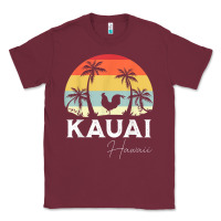 Burgundy kauai hawaii chicken lover souvenir t shirt Classic Tee - linhVisuals