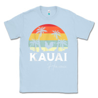 Dusty Blue kauai hawaii chicken lover souvenir t shirt Classic Tee - linhVisuals