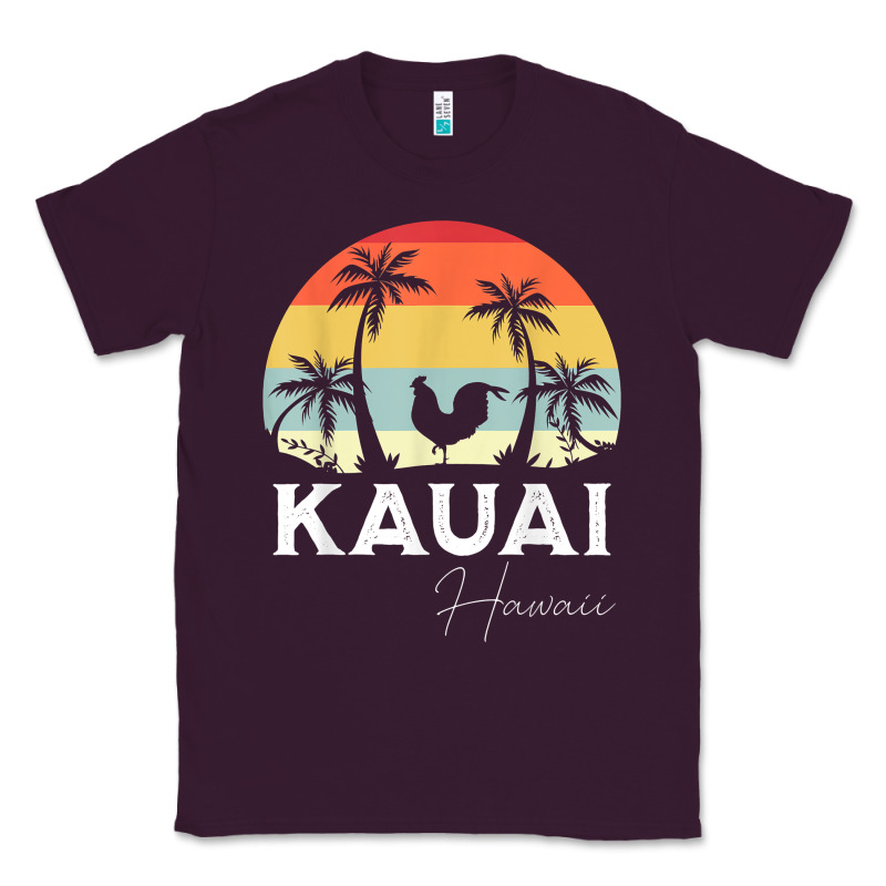 Kauai Hawaii Chicken Lover Souvenir T Shirt Classic Tee by linhVisuals | Teevron